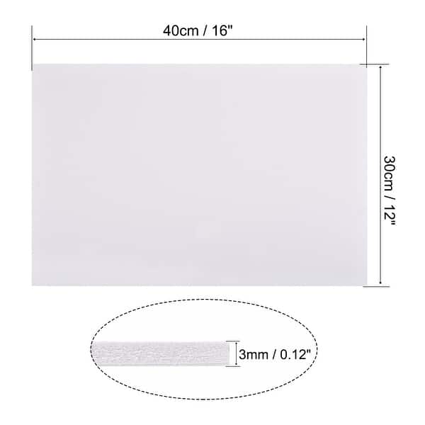 PVC Foam Board Sheet, Double Sided, Expanded PVC Sheet Bed Bath & Beyond 37253721